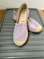 Stylische Espadrilles lila mit Nieten Gr. 40 💜 wie neu