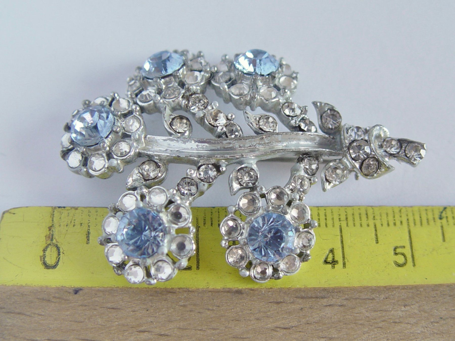 Gablonzer Broches & Aiguilles: Vintage Strass Brosche – D'occasion à Henggart par elsternwerk 1