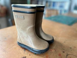 Aigle „Baby Flac“ Kinder-Gummistiefel Naturkautschuk, Gr. 20