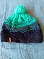 Zajo Winter Beanie Mütze - Grün & Schwarz