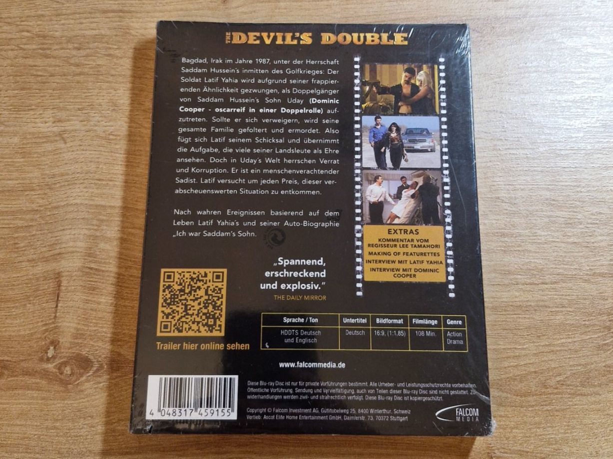 Tutti i DVDs: The Devil's Double (2010) NEU OVP Bluray – Nuovo e nell'imballaggio originale da Pfungen venduto da Whitie 1