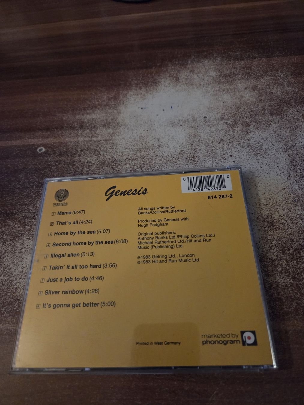 CD: Genesis - Genesis – Usato da Wattenwil venduto da Mage66 1