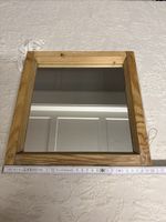 Rustikaler Wandspiegel Holzrahmen Shabby Chic Deko Landhauss
