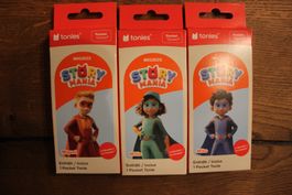 3x Tonies Story Mania Migros Mike, Miguel, Millie NEU