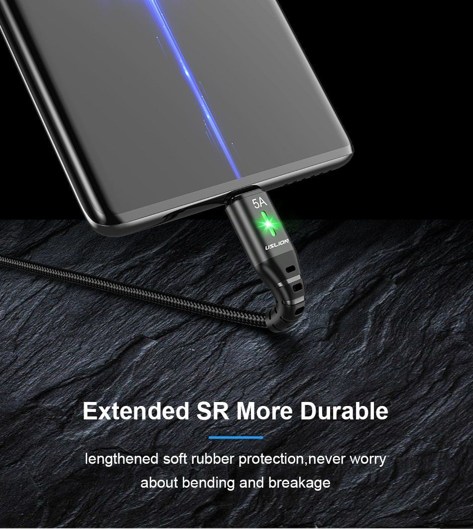 Samsung Chargements: USLION USB C Kabel  Fast Charging 1M 5A – Neuf avec emballage d'origine à Uerkheim par Kaufoption 7