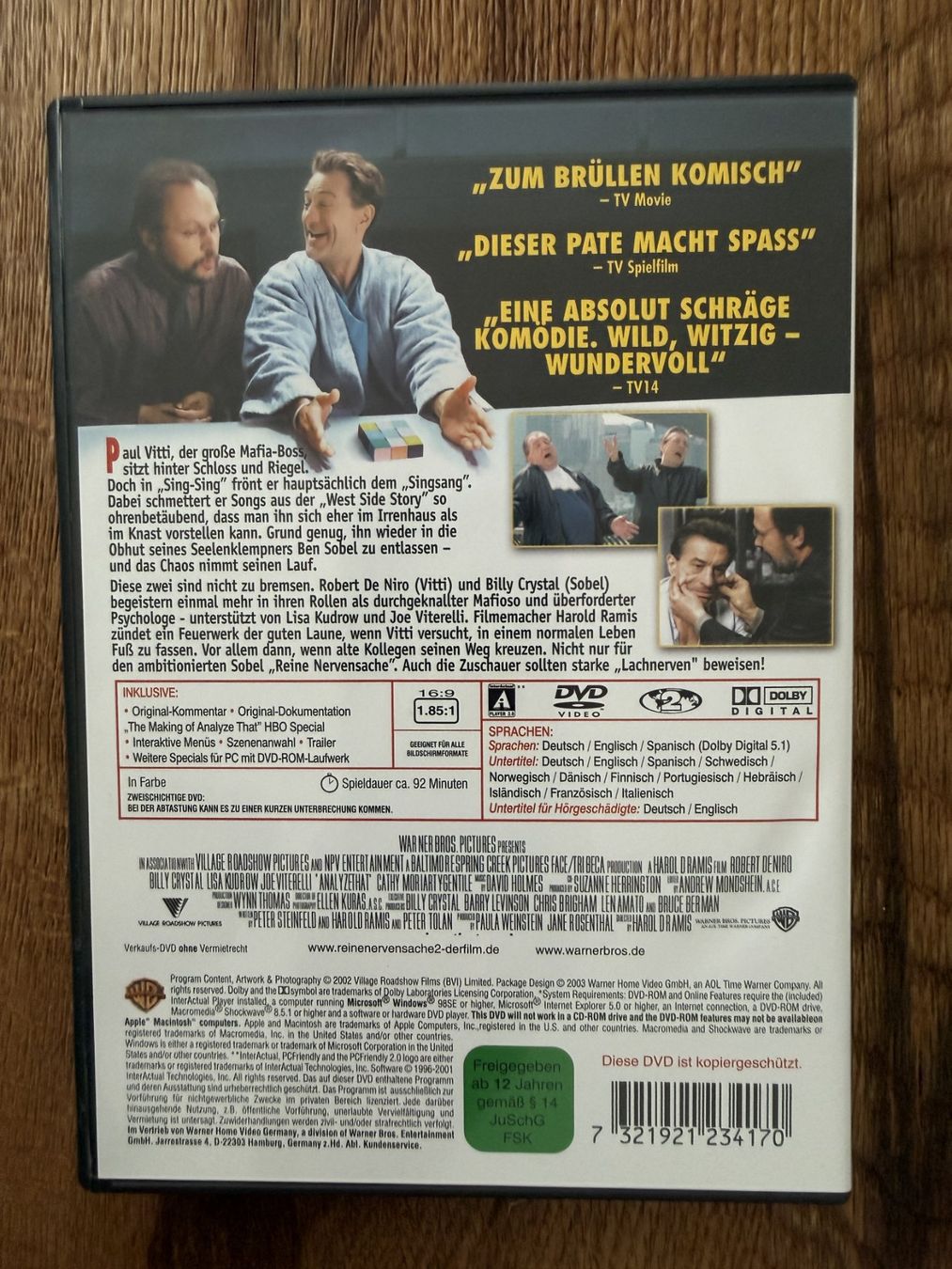 Tutti i DVDs: Reine Nervensache 2 (2002) – Usato da Zürich venduto da Gekuu 1
