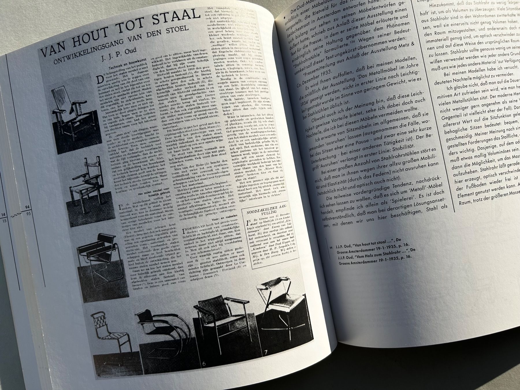 Libri: J.J.P. Oud Design Buch Möbeldesign Architektur – Usato da Zürich venduto da lesgarcons 2