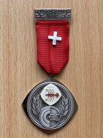 Original Feldschiessen Medaille SASB Krebs 1989, Rarität