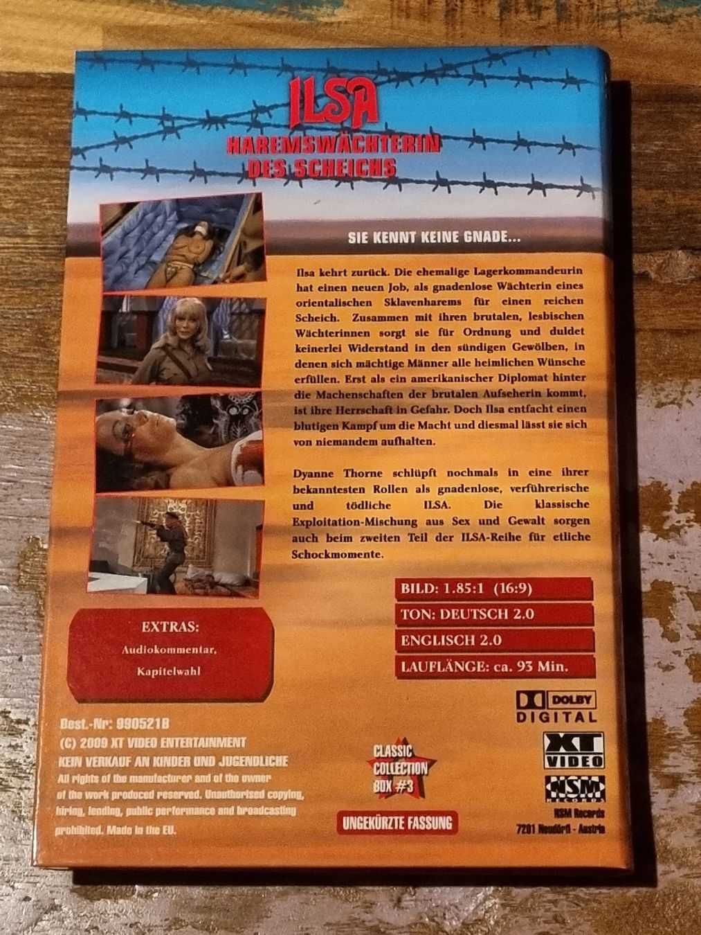 Tutti i DVDs: Ilsa - Trilogie, 3x DVD Erotik Exploitation  grosse Hartbox – Usato da Winterthur venduto da Belzarek 6