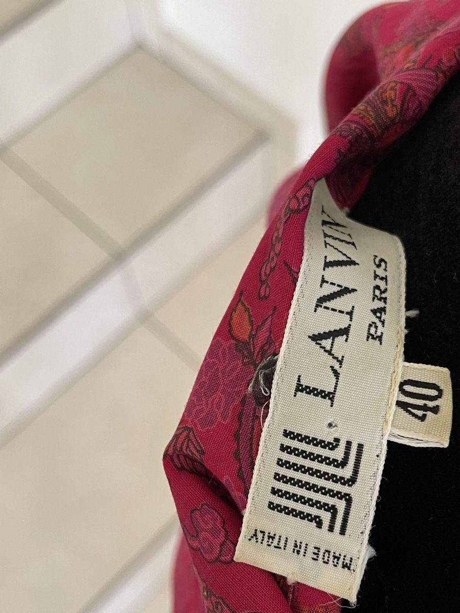 Completi & Tailleur: Lanvin Paris Skirt & Blouse Set Size 40 – Usato da Richterswil venduto da Prangins9 8