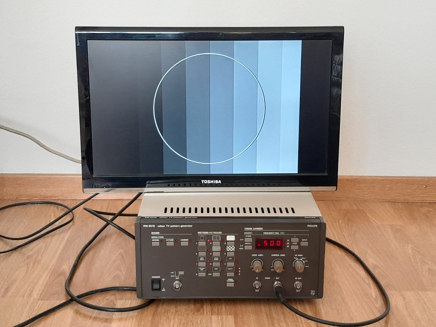 Philips Messen: Philips PM 5515 Colour TV Pattern Generator – Gebraucht aus Schlieren von  3