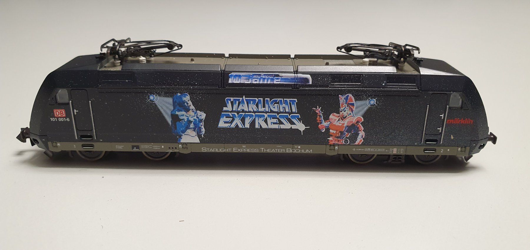 Trix Modellini di ferrovie: Minitrix 12657 BR 101 E-Lok "Starlight Express" OVP (EB) – Usato da Birr venduto da waruco 1
