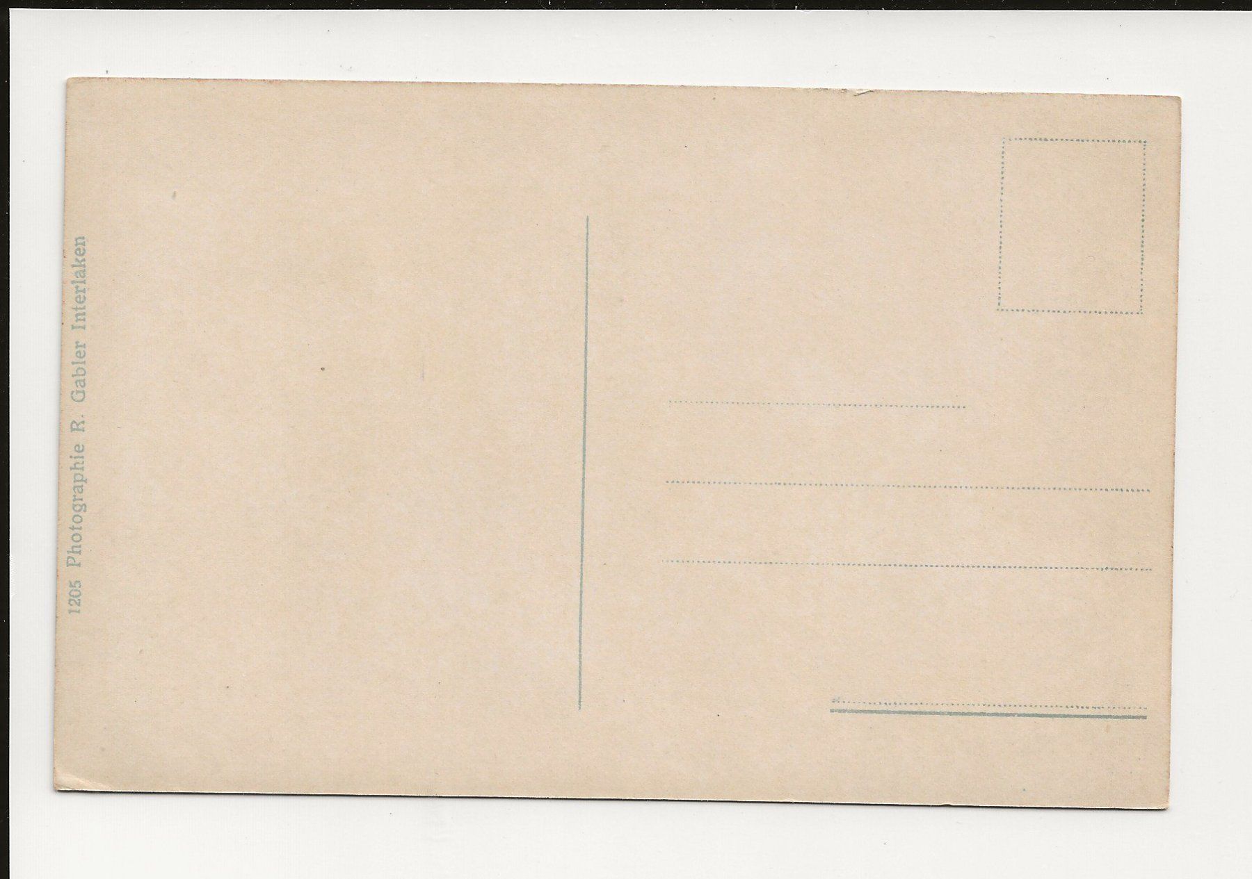 Cartoline postali: AK ca.1920  Interlaken, Generalansicht – Usato da Greifensee venduto da 315WDO 1