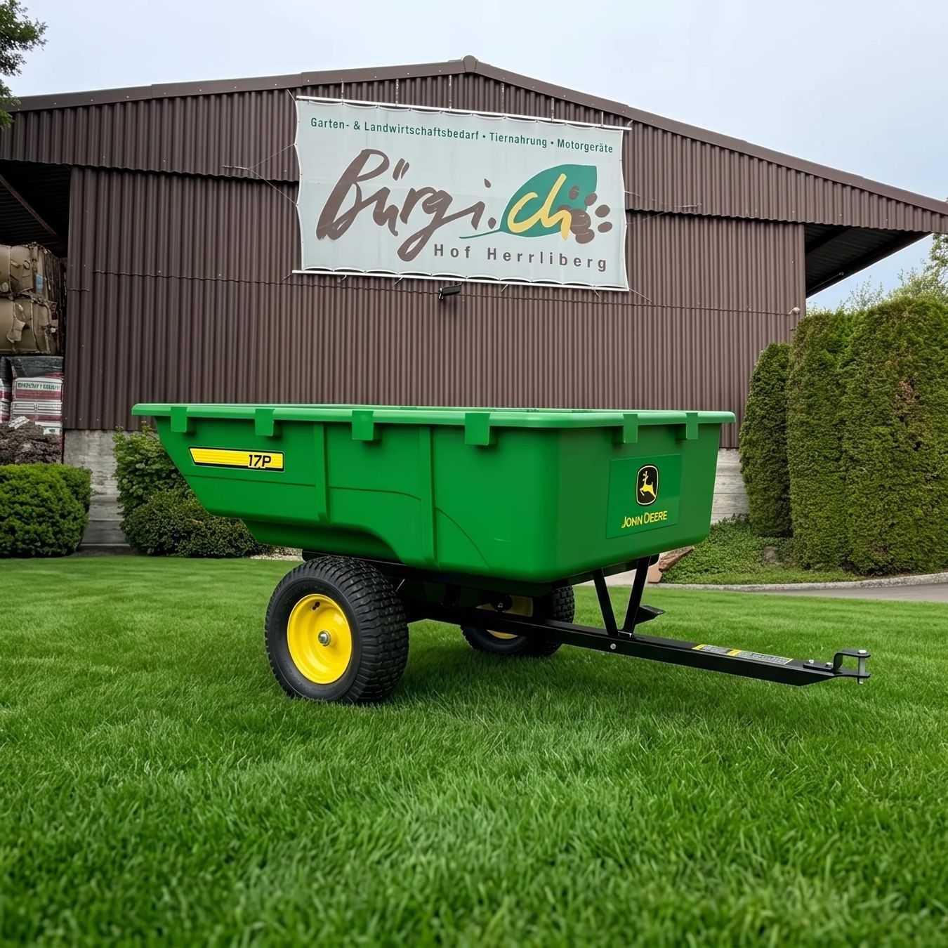Tagliaerba: John Deere Kippanhänger PolyCart 17P – Nuovo e nell'imballaggio originale da Herrliberg venduto da Herby7 3