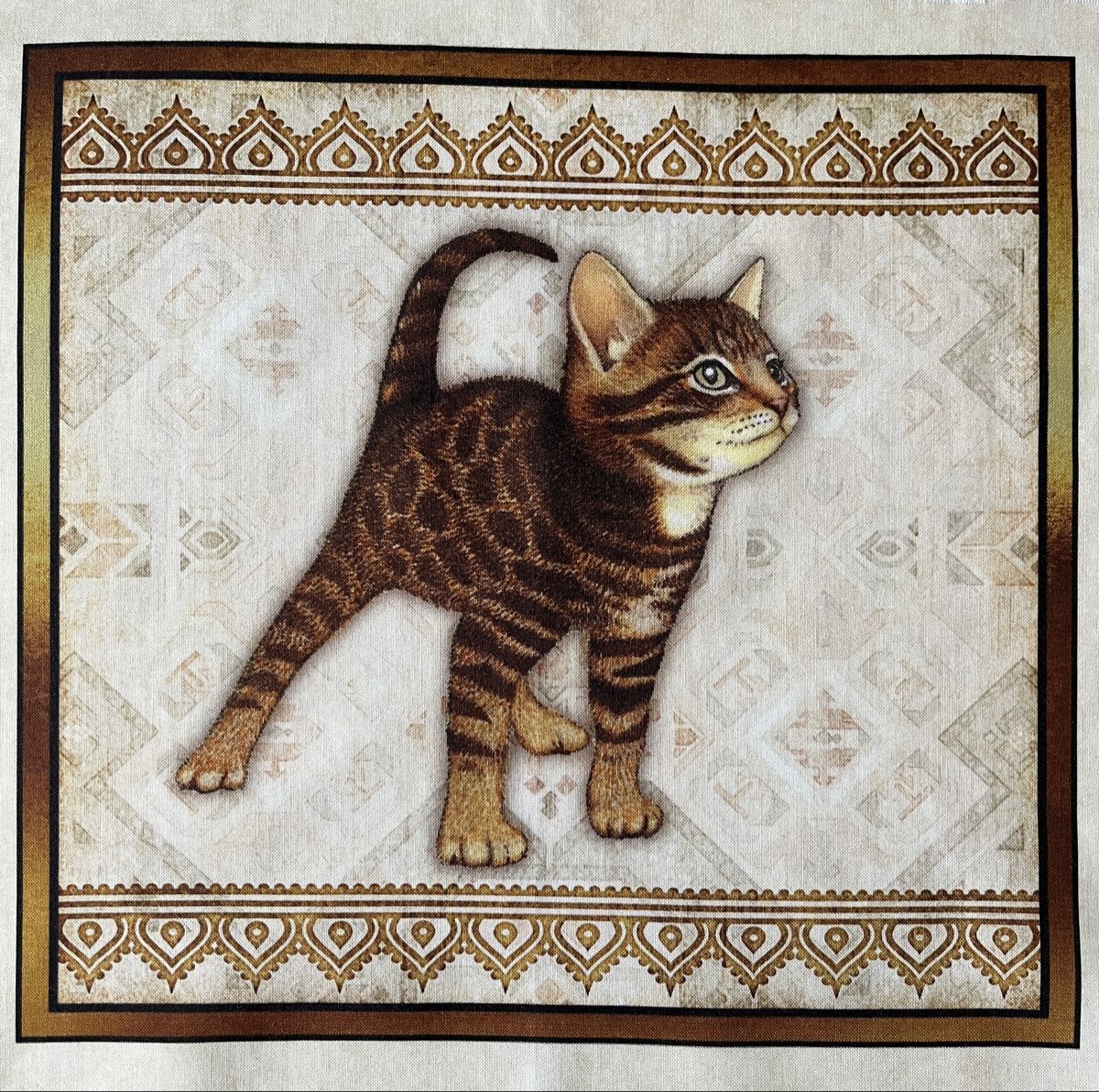 Stoffe: Patchworkstoff Katzenpanel mit 9 Bilder – Neu (gemäss Beschreibung) aus Seuzach von KreativmitStoff 4