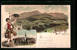 Litho Hemberg /Toggenburg, Ortspartie mi