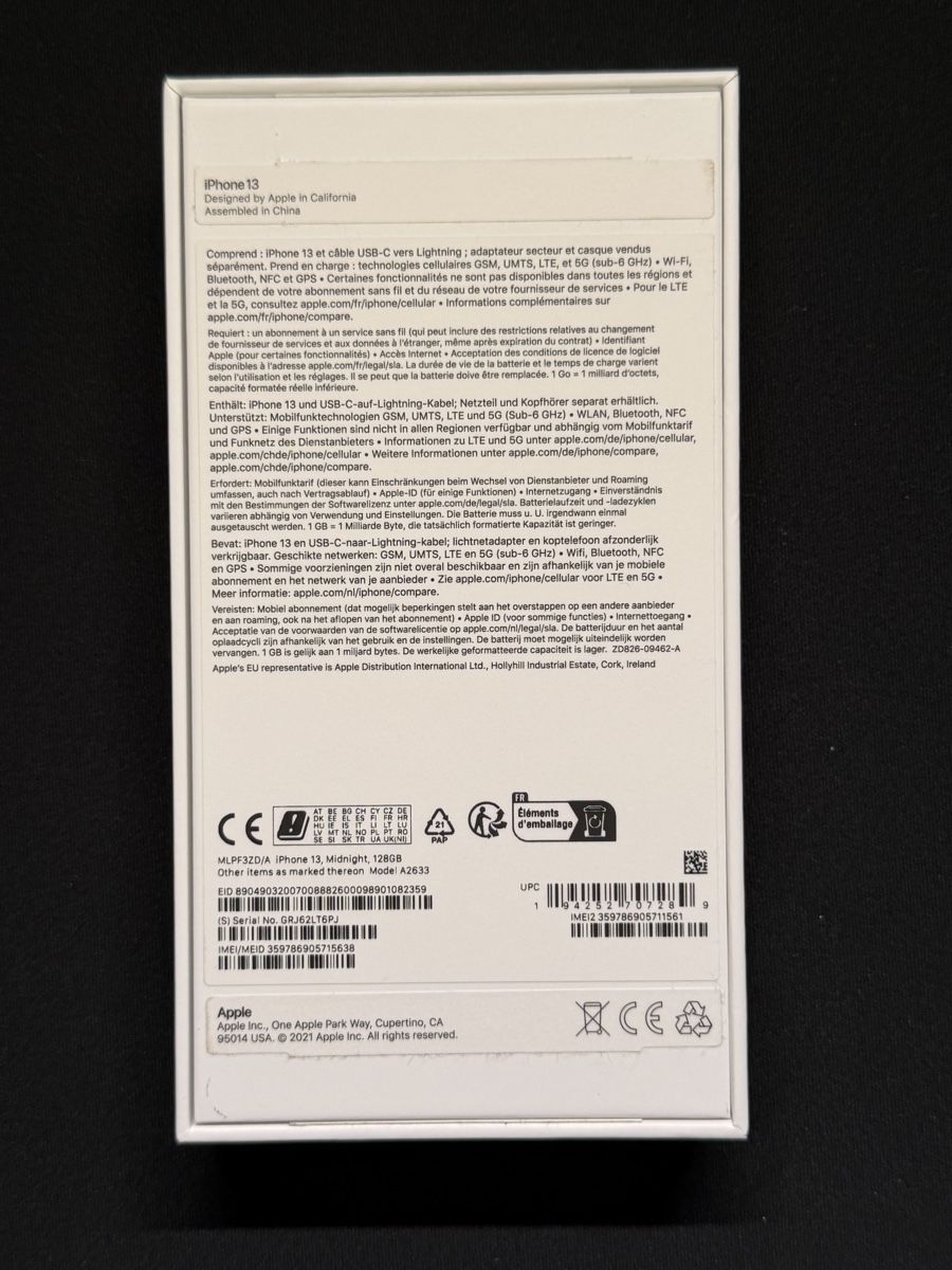 Apple Portables: Iphone 13 used 128gb – D'occasion à Münsingen par kiwi0072 5
