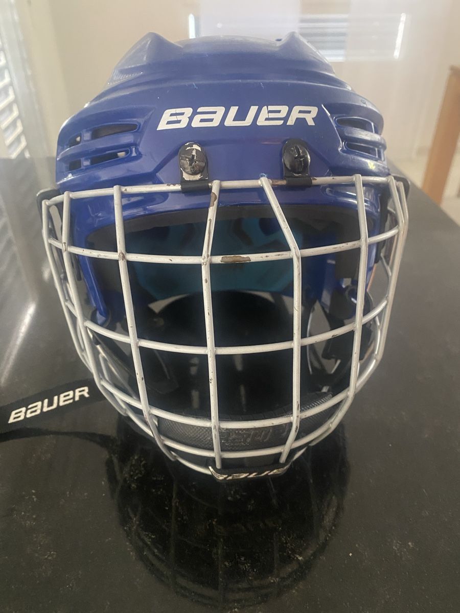 Bauer Caschi: Eishockey Helm Bauer Junior – Usato da Steinhausen venduto da Turtle82