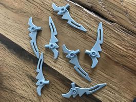 LEGO 7x gezackte Sichelklinge (98141)