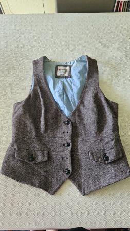 Gilet marrone screziato lana Esprit tg.42