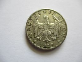 Allemagne - 2 Reichs Mark 1925 - argent 500