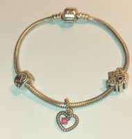 Pandora Armband mit Charm, Clip