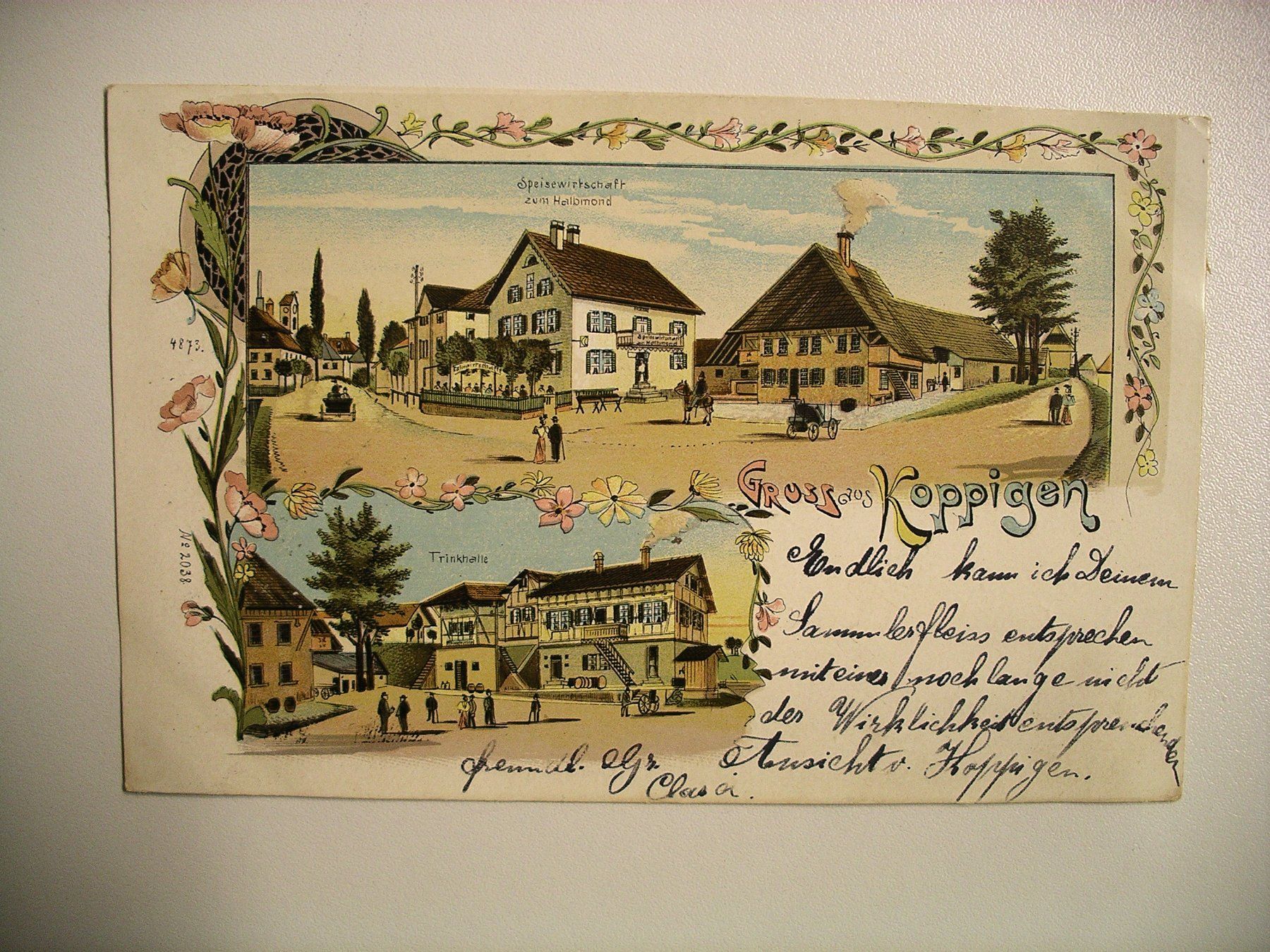 Cartoline postali: farbigeLithoAK  KOPPIGEN – Usato da Oberhofen am Thunersee venduto da luuping99