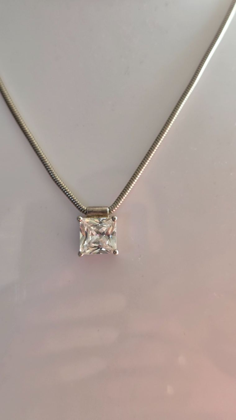 Catenine: Halskette Silber mit Anhänger – Usato da Wittenbach venduto da rose_rosi