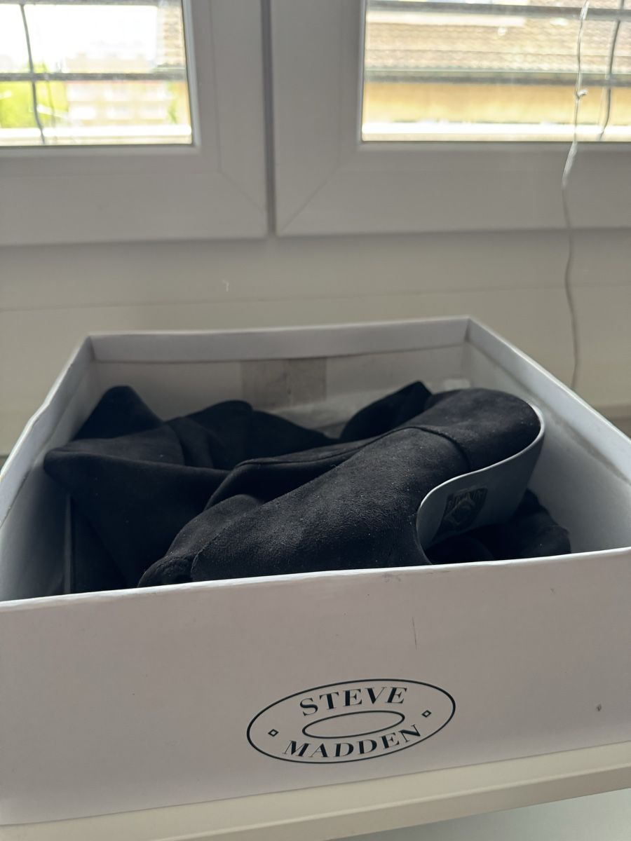 Steve Madden Damenschuhe: Steve Madden Overknee Stiefel schwarz – Neu (gemäss Beschreibung) aus Glattbrugg von lsc_kgb9 2