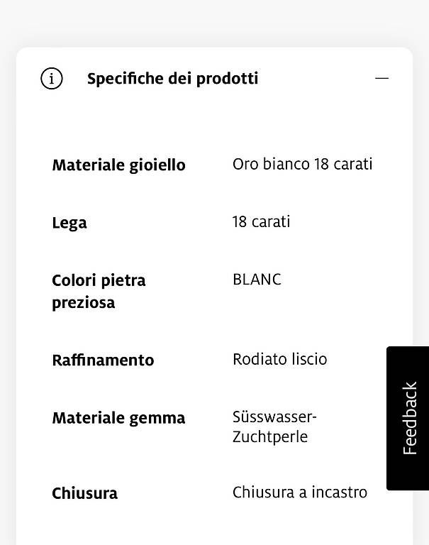 Orecchini pendenti & Orecchini a lobo: Orecchini oro bianco 18kt New - Puro – Nuovo (secondo la descrizione) da Pregassona venduto da Isapam 4