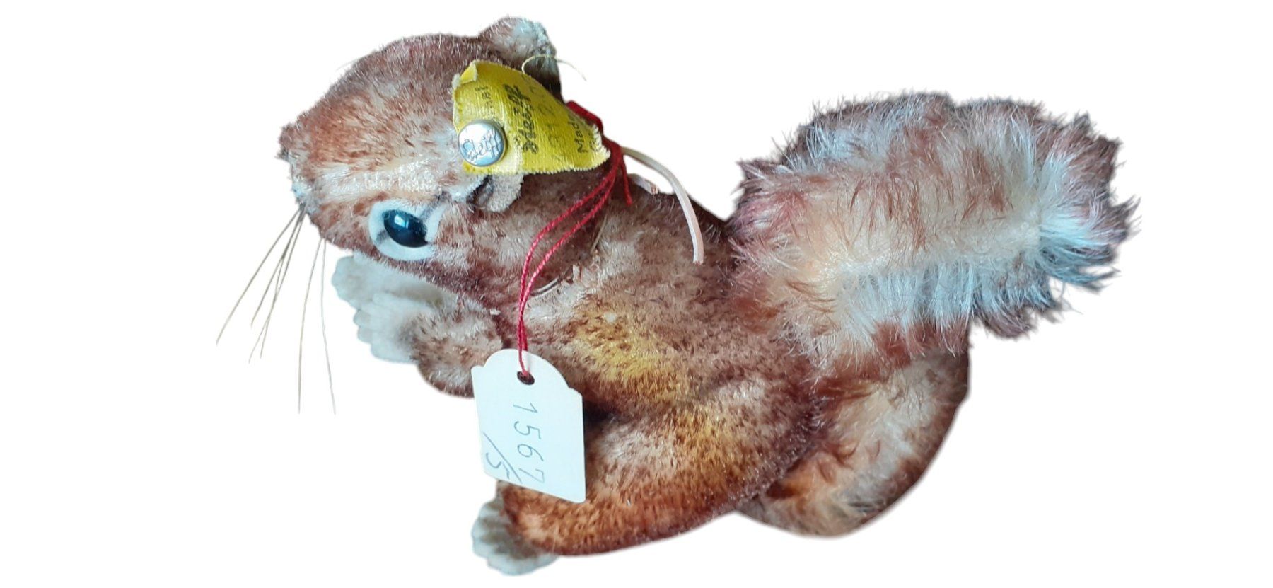 Steiff Giocattoli: Steiff Eichhörnchen Perri 1950-60er – Usato da Mörschwil venduto da lindaswunderkiste 7