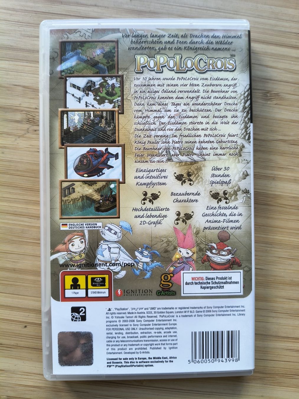 Giochi: PoPoLoCrois (PSP) – Usato da Riedholz venduto da ste_96cd 1