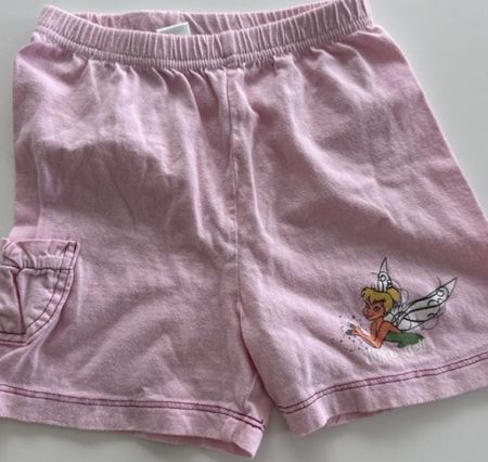 Kurze Hose Mädchen Gr. 62/68 rosa Disney Tinkabell