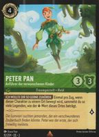 TCG LORCANA DIE TINTENLANDE 3INK De 82 Peter Pan - Anführer