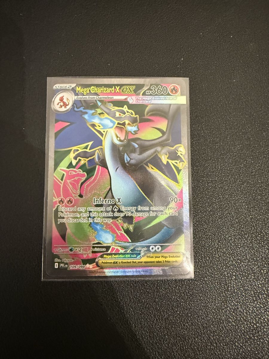 Pokémon Sammelbilder & Trading cards: Mega Charizard X EX 109/094 - EN - NM – Neu und originalverpackt aus Rüti ZH von rin_7yn7