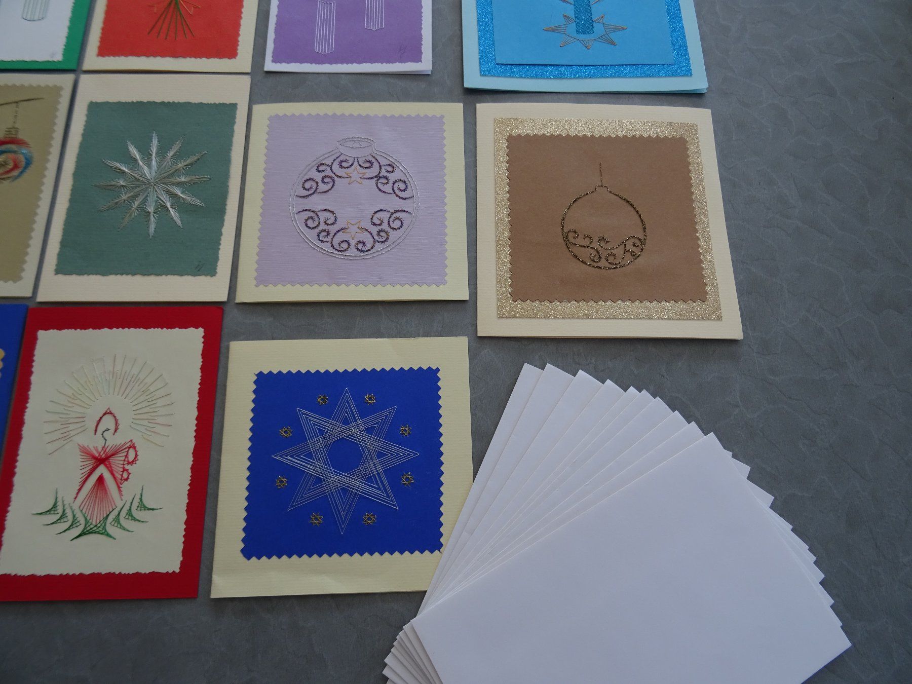 Cartes: 14 Weihnachtskarten handarbeit – Neuf (Voir description) à Rothrist par heinrich1966 4