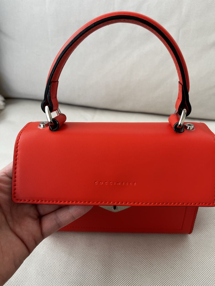 Coccinelle Borse da donna: Coccinelle Handtasche orange – Usato da Olten venduto da hahnice99 5