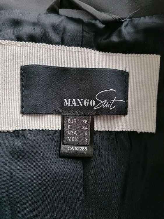 Mango Jacken: Schwarzer Blazer MANGO Gr 34/36 – Neu (gemäss Beschreibung) aus Emmen von Tigerlady 7