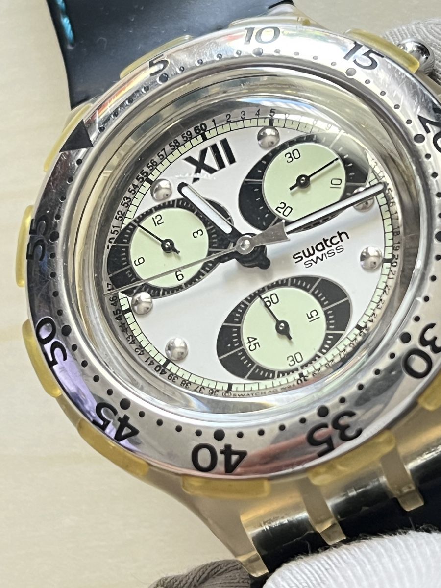 Swatch Orologi: Swatch Chronograph Uhr  – Usato da Grenchen venduto da chththl 8