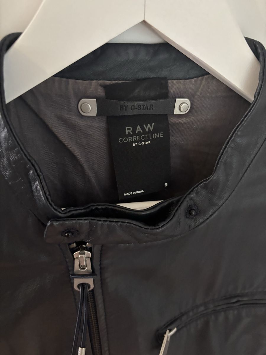 G-Star Giacche: G-Star RAW Lederjacke Gr. S – Echtleder – Usato da Geroldswil venduto da ele_7hkp 1