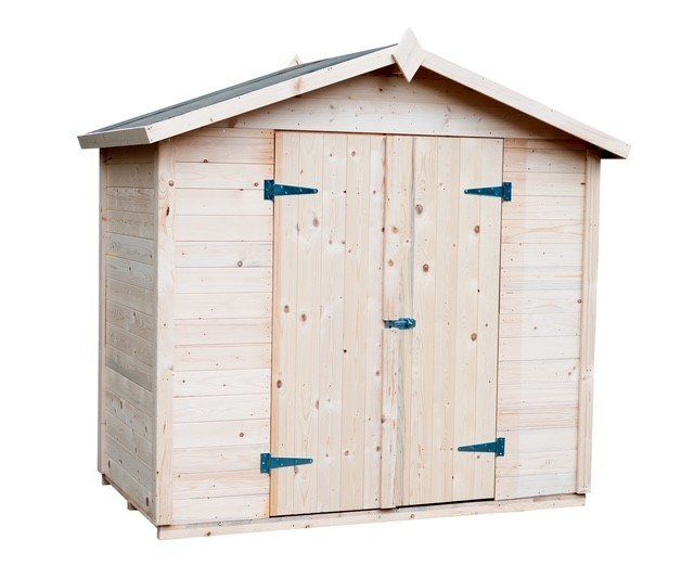 Gartenhäuser & Gewächshäuser: Aktion !!!!!!!    Gerätehaus klein 214x124cm – Neu und originalverpackt aus Döttingen von Comu7700