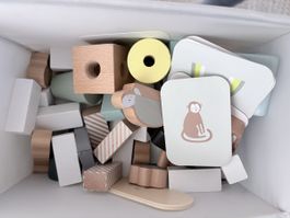 Holzbausteine Set Spiel