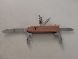Victorinox Spartan Offiziersmesser Wood Schalen Top Zustand