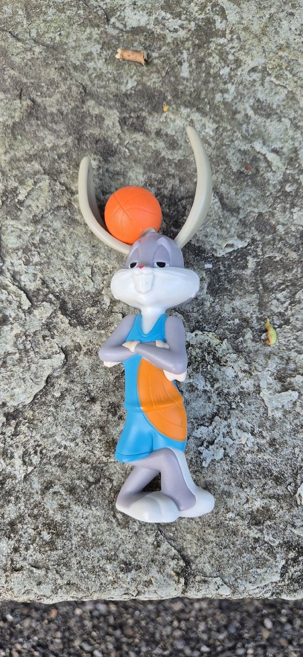 Giocattoli: Bugs Bunny Space Jam figurine used – Usato da Genève venduto da Bayoushi 1