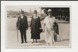 AK ca.1930 Familien Ausflug am Zürichsee - Fotokarte