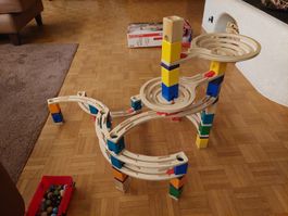 Hape Kugelbahn "The Cyclone" aus Holz, vollständig!