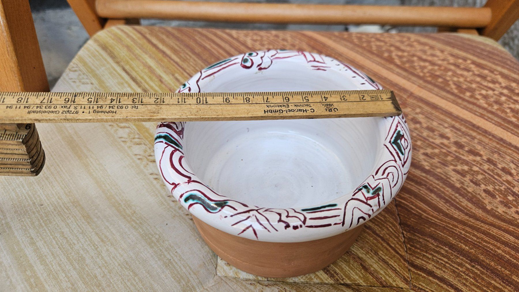 Ciotole: Ciotolina di terracotta con interni smaltati – Usato da Melano venduto da H-Sara 2