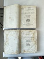 Antiques livres tome 1/2, nouveau dictionnaire François 1793