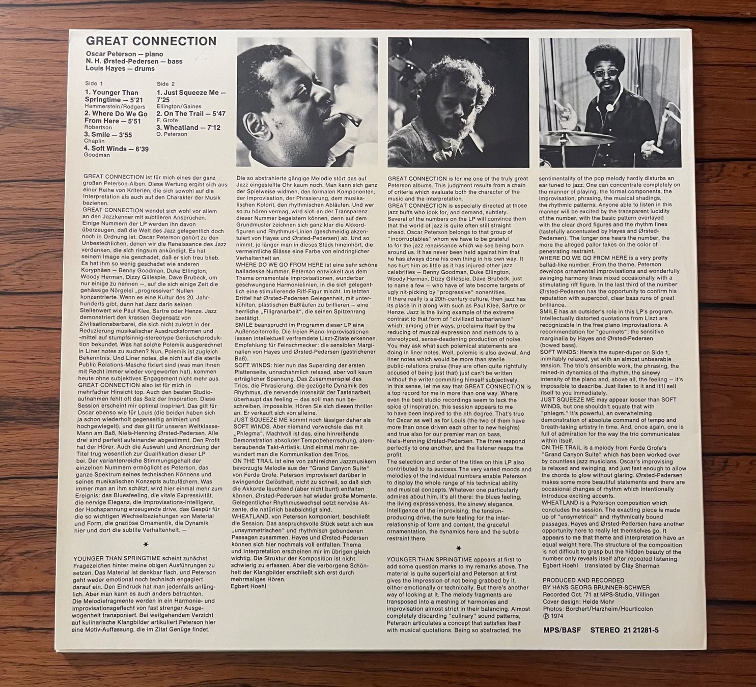 Dischi in vinile: Oscar Peterson - Great Connection – Usato da Winkel venduto da hei_gxk6 1