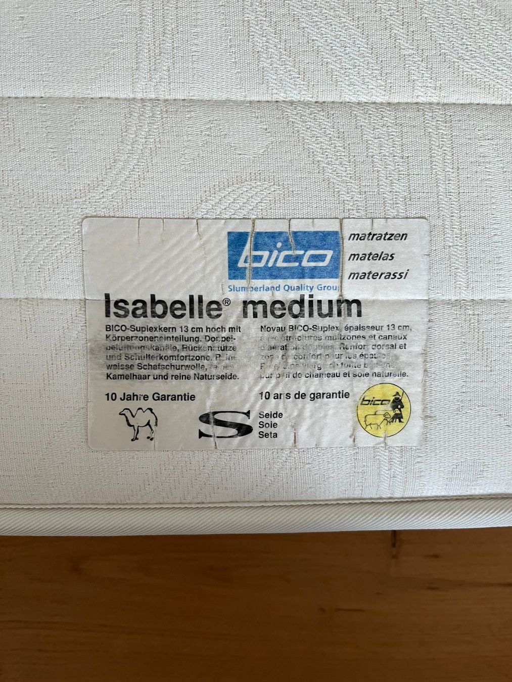 Materassi: Bico Matratze Isabell – Usato da Montlingen venduto da Giardini13 3